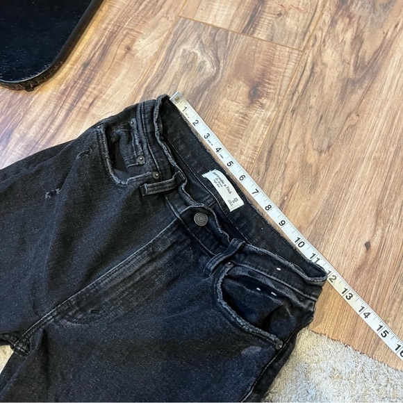 Abercrombie & Fitch The Skinny High Rise Black Jeans - Picture 8 of 13